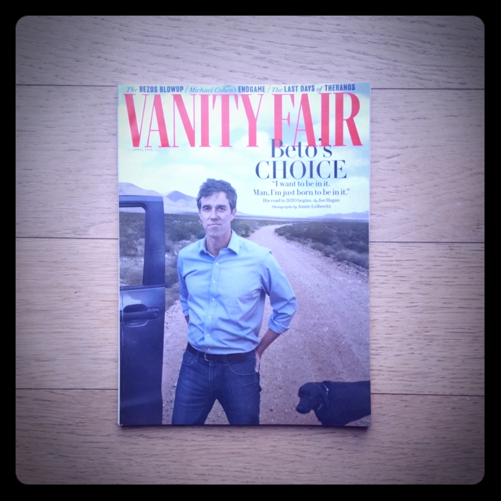 BETO O'ROURKE MAGAZINES - LOT OF ONE (1) MAG  //